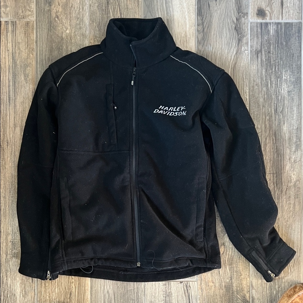 Ladies Harley zip up polyester fleece (soft)